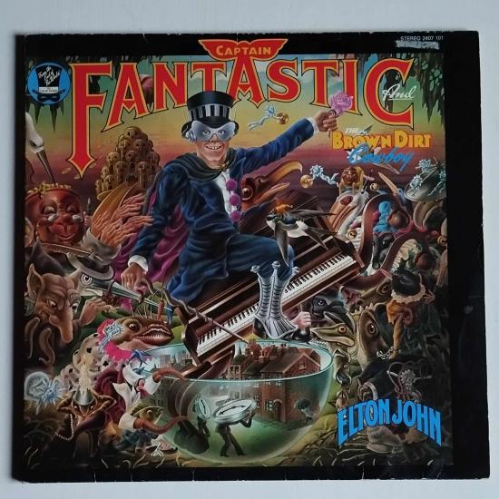 Elton john captain fantastic the brown dirt cowboy album vinyle occasion 5