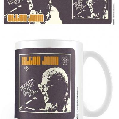 Elton john goodbye yellow brick road mug 315ml