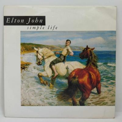 Elton john simple life single vinyle 45t occasion