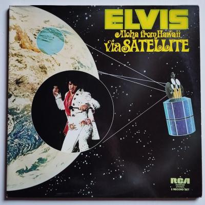 Elvis presley aloha from hawaii via satellite pressage france double album vinyle occasion