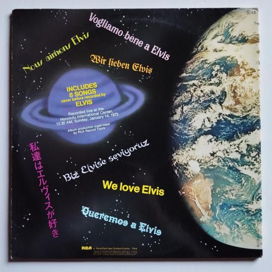 Elvis presley aloha from hawaii via satellite pressage france double album vinyle occasion 1