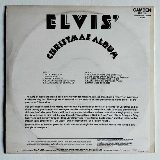 Elvis presley christmas album album vinyle occasion 1