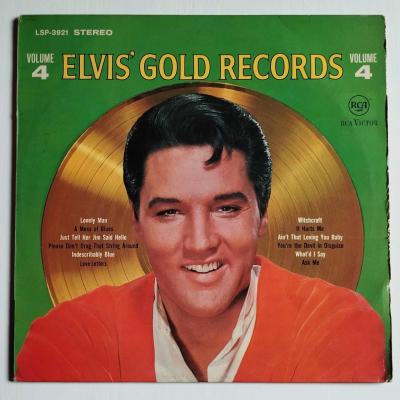 Elvis presley gold records volume 4 album vinyle occasion 1