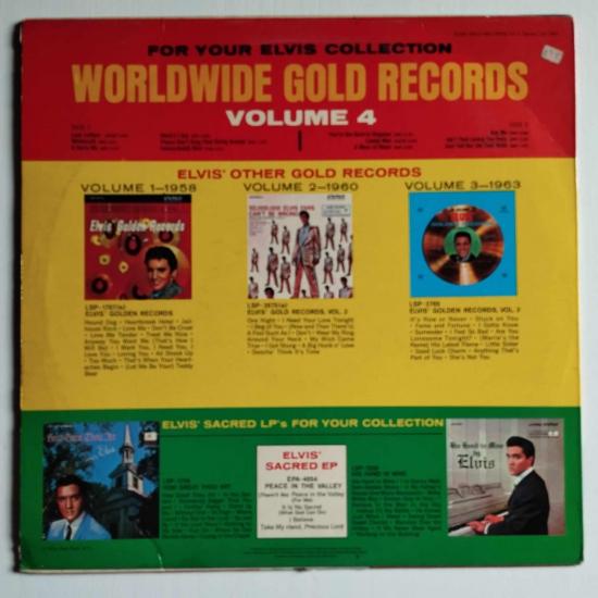 Elvis presley gold records volume 4 album vinyle occasion 2