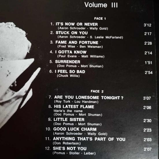 Elvis presley golden records volume 3 album vinyle occasion 4