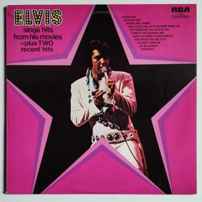 Elvis presley sings hits from his movies album vinyle occasion