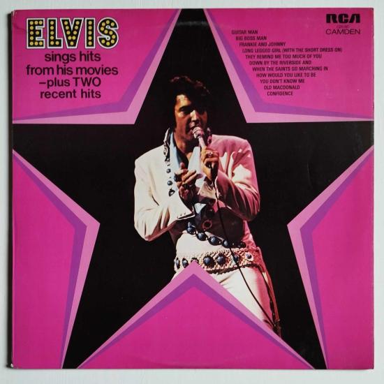 Elvis presley sings hits from his movies album vinyle occasion