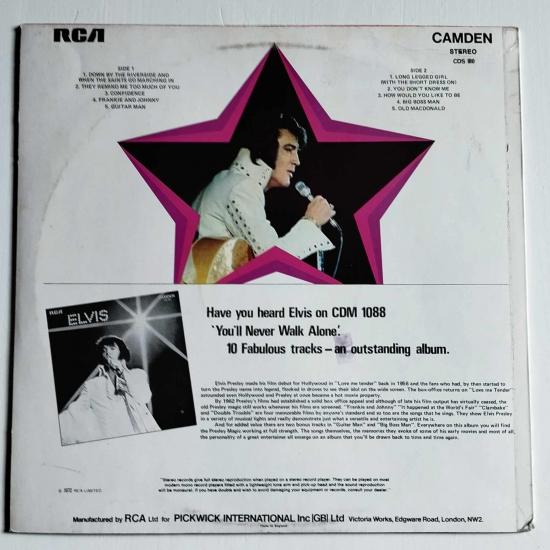 Elvis presley sings hits from his movies album vinyle occasion 1