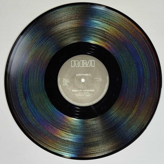 Eurythmics right by your side maxi single vinyle occasion 2
