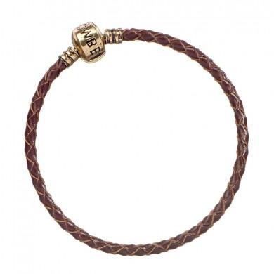 Fantastic beasts bracelet fantaisie cuir marron 20cm