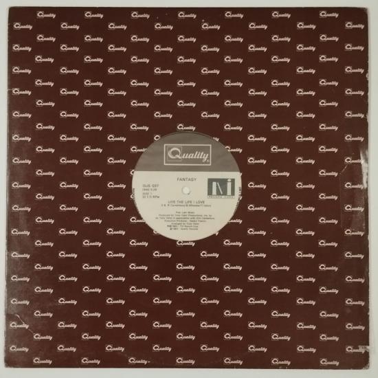 Fantasy live the life i love maxi single vinyle occasion 2