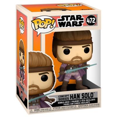 Figura funko pop han solo concept series 472 star wars 2