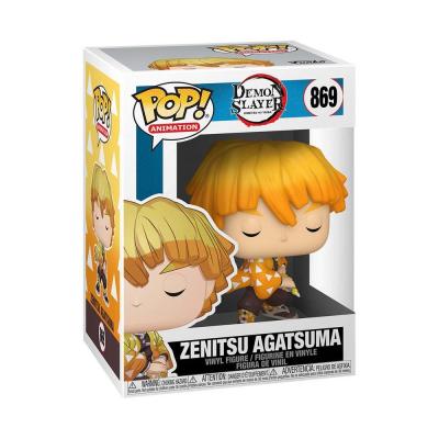 Figurine funko pop animation demon slayer zenitsu agatsuma