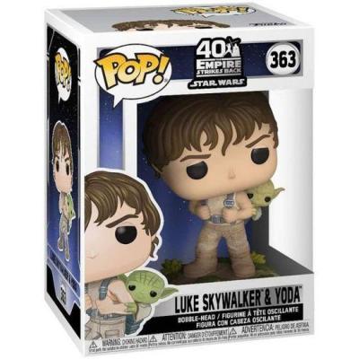Figurine funko pop star wars training luke with