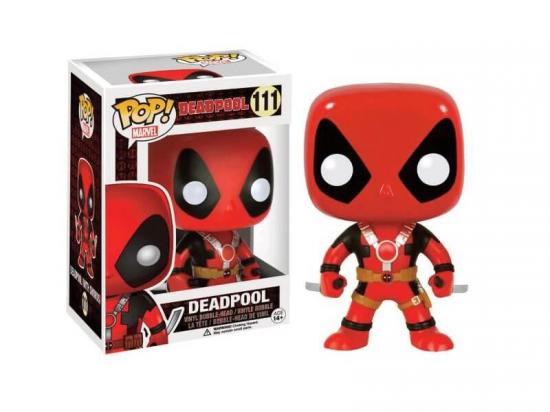 Figurine marvel deadpool movie with 2 swords pop 10cmmarvel