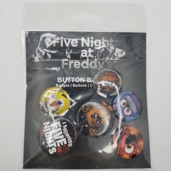 Five night at freddys pack de badges mix