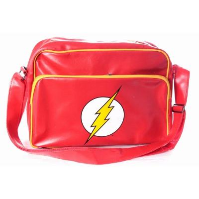 Flash messenger bag flash logo red
