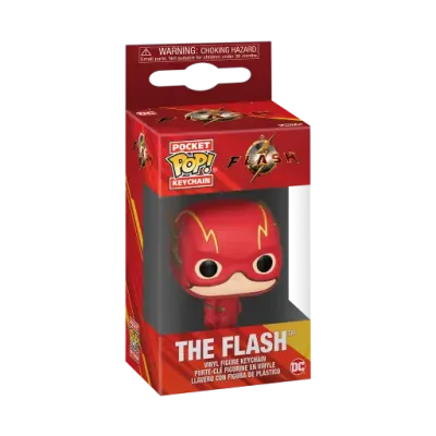 Flash movie pocket pop keychains the flash