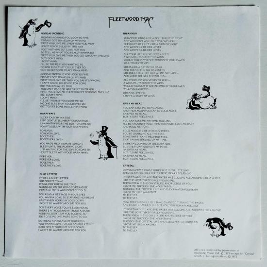 Fleetwood mac album vinyle 1975 pressage u k occasion 3