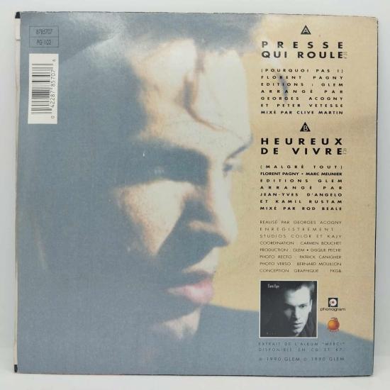 Florent pagny presse qui roule single vinyle 45t occasion 1