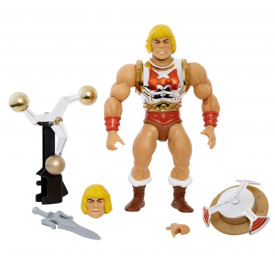 Flying fists he man deluxe figurine masters of the universe origins mattel 14 cm 1