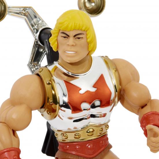Flying fists he man deluxe figurine masters of the universe origins mattel 14 cm 7