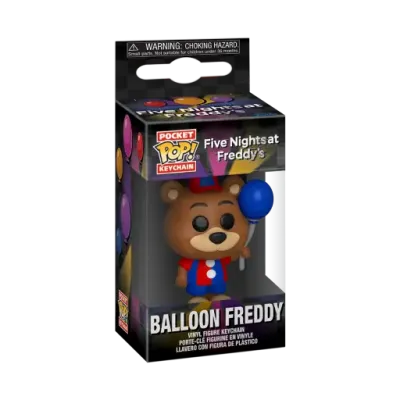 Fnaf security breach pocket pop keychains balloon freddy