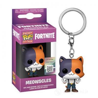 Fortnite pocket pop keychain meowscles