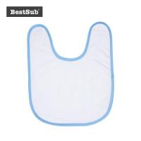 Fre pm bavoir eponge pour bebe bordure bleu ciel sublimation transfert thermique 1561 3