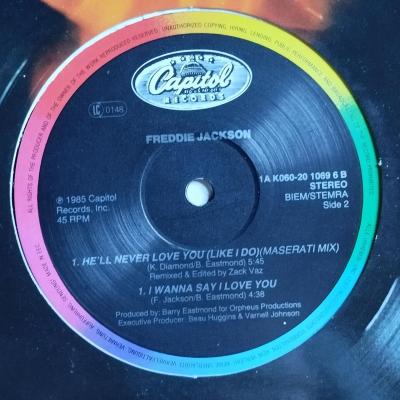 Freddie jackson he ll never love you like i do maxi single vinyle occasion