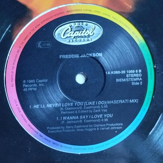Freddie jackson he ll never love you like i do maxi single vinyle occasion