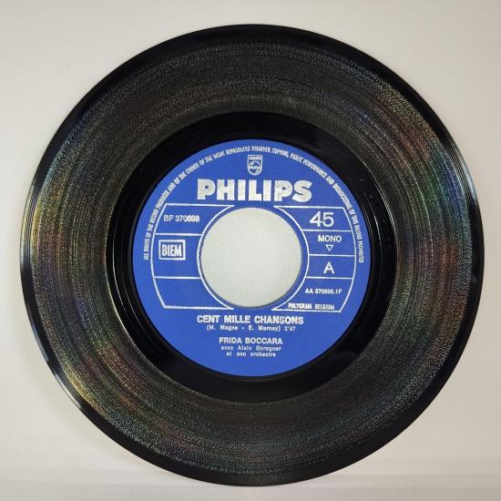Frida boccara cent mille chansons pressage belgique single vinyle 45t occasion 2
