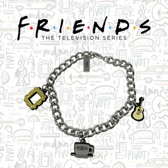 Friends bracelet avec charmes edition limitee