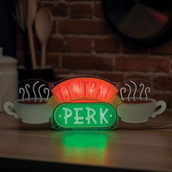 Friends central perk enseigne neon 38x13 3