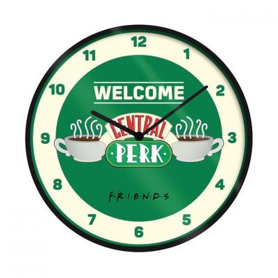 Friends central perk horloge en plastique diametre 25cm