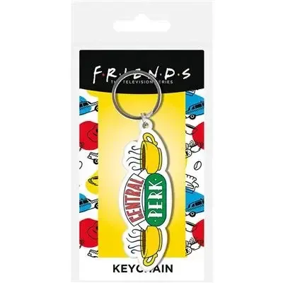 Friends central perk porte cles en caoutchouc