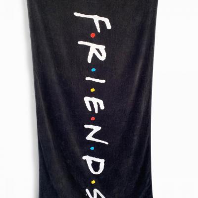 Friends logo serviette de bain 75x150cm
