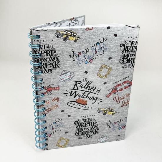 Friends notebook a5 marl