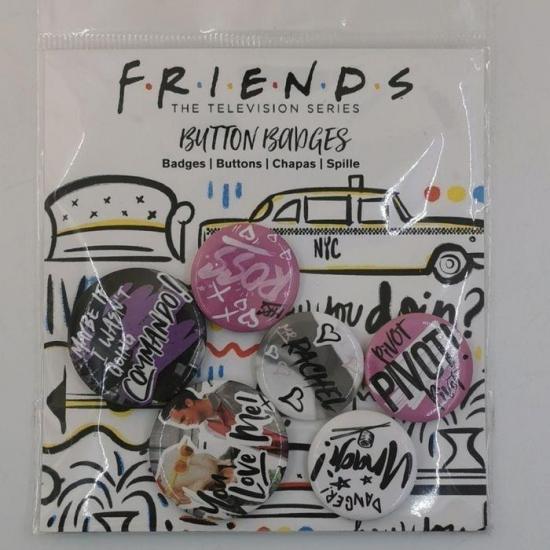 Friends pack 6 badges