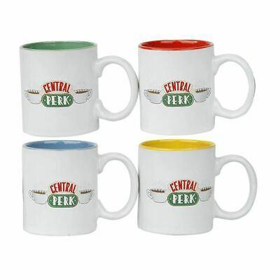 Friends pack de 4 tasses espresso ceramique 150ml central perk