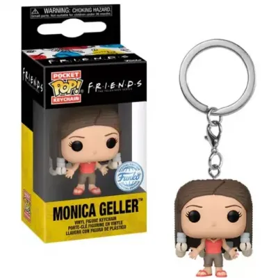 Friends pocket pop keychains monica avec tresses