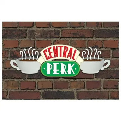 Friends poster 61x91 central perk brick