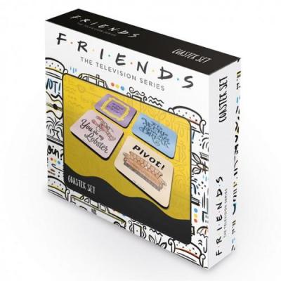 Friends quotes 4 coaster set