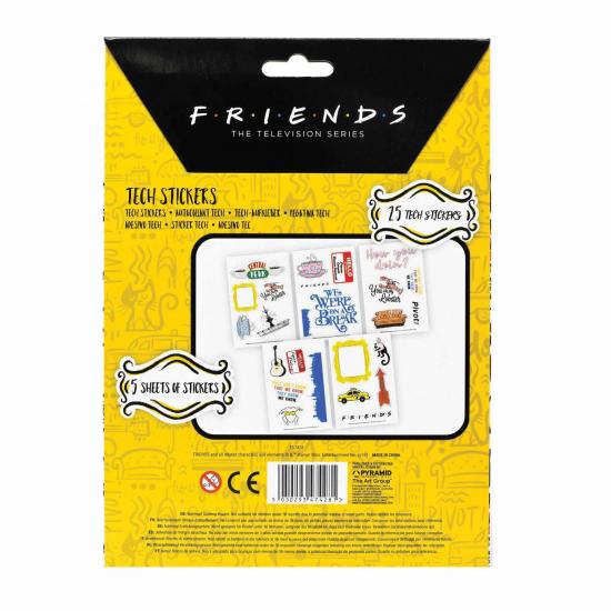 Friends tech stickers pack how you doin 1