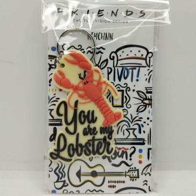 Friends you are my lobster porte cles en caoutchouc 2