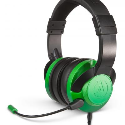 Fusion wired gaming headset emerald