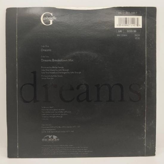 Gabrielle dreams pressage u k single vinyle 45t occasion 1