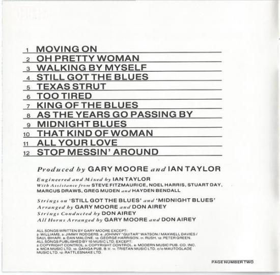 Gary moore still got the blues album cd occasion 2