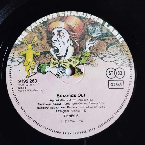 Genesis seconds out double album vinyle occasion 7