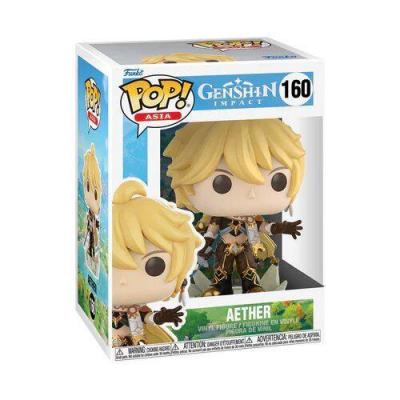 Genshin impact pop n 160 aether figurine vinyl 9cm